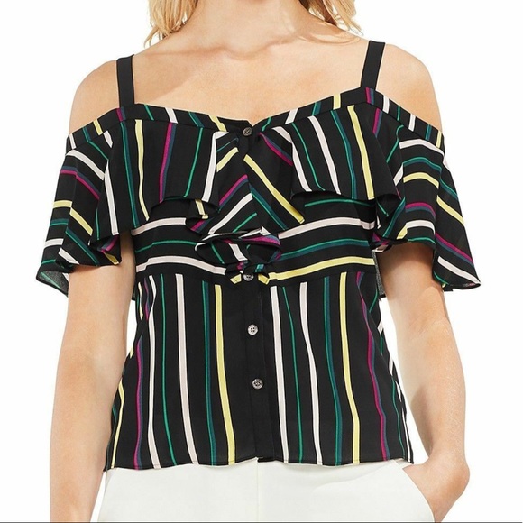 Vince Camuto Tropic Heat Blouse - NWT - Picture 3 of 16